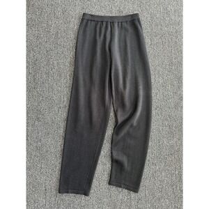 Vintage Gantos Womens S Sweater Pants Pull On Black Shimmer Glam Evening Knit